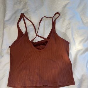 Workout Top With Built in Bra
